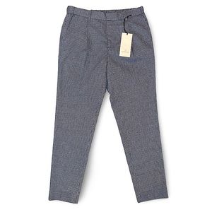 Scotch & Soda Blake Pull On Stretch Jogger Pant Blue Houndstooth